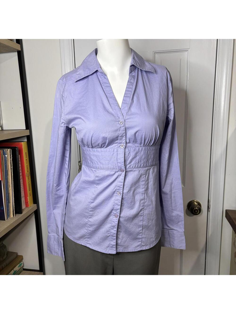 So Wear it Declare It S Fitted Blue Button Up